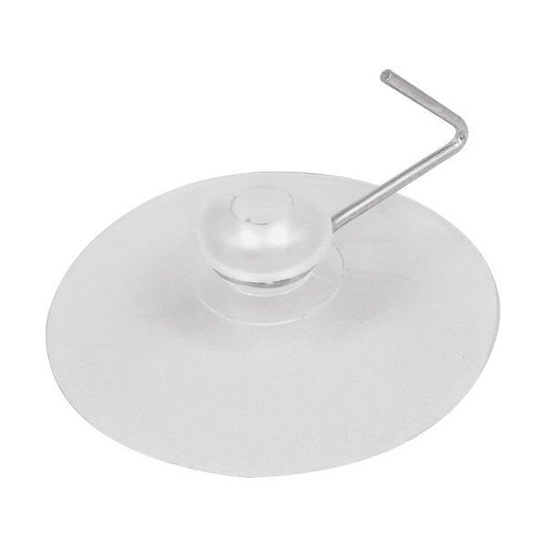 Hillman HILLMAN Large Nickel Plated Clear Metal/Plastic 3 in. L Cup Hook 3 lb 1 pk - 701475