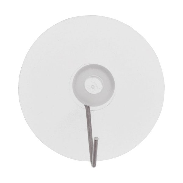 Hillman HILLMAN Large Nickel Plated Clear Metal/Plastic 3 in. L Cup Hook 3 lb 1 pk - 701475