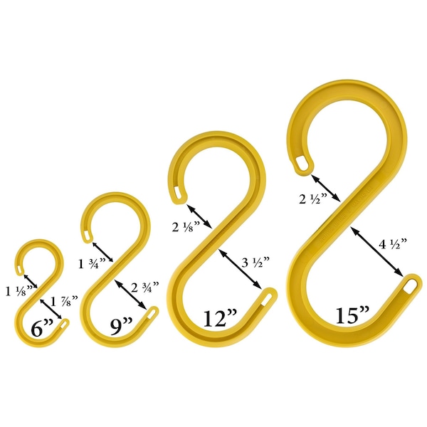 Cablesafe S-Hook, 15" - INT CS15
