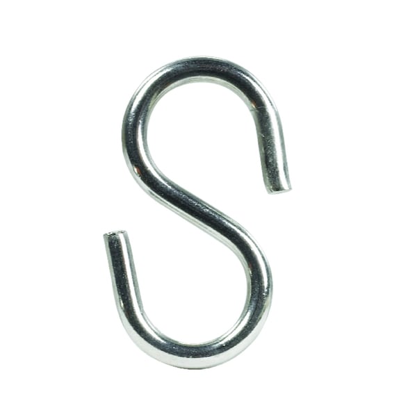Hampton Hampton Medium Stainless Steel 2-1/8 in. L S-Hook 55 lb 1 pk - 02-3483-353