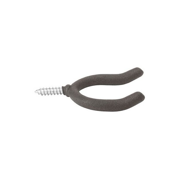 National Mfg/Spectrum Brands Hhi LG BLK DBL Screw Hook - N112-026
