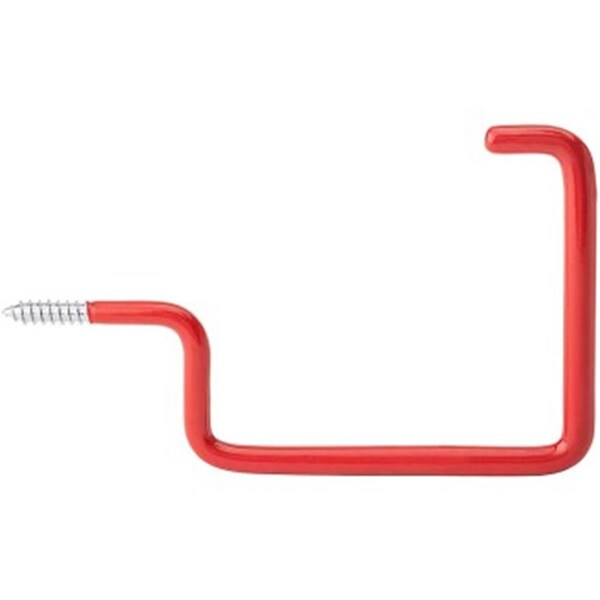 National Mfg Spectrum Brands Hhi 4.5 in. Vinyl Coated Storage Screw Hook, Red - 206869