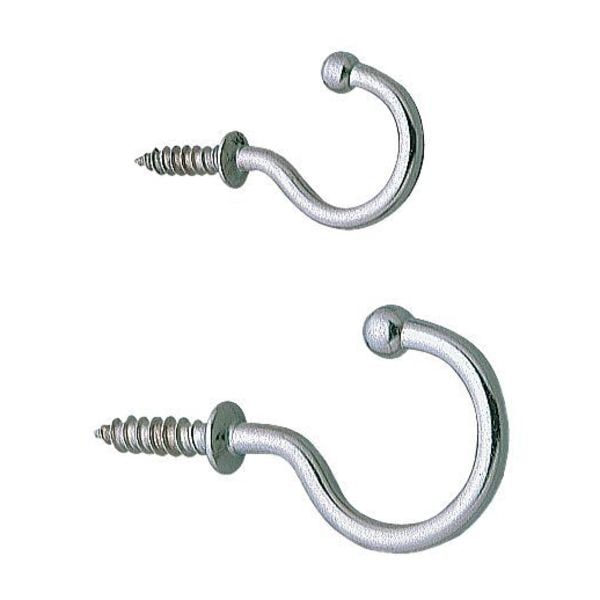 Sugatsune Load Rated Hook, 304 SS, 29/32 In, PK10 - 4CRX4