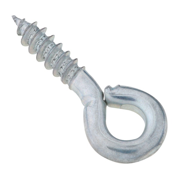 National Hardware National Hardware 1-3/16 in. L Zinc-Plated Steel Screw Eye 35 lb. cap. 8 pk - N118-430