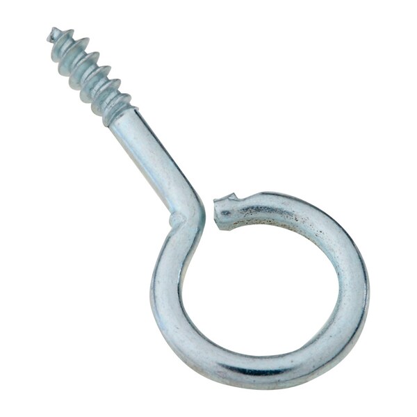 National Hardware National Hardware 0.08 in. D X 1-1/16 in. L Zinc-Plated Steel Screw Eye 5 lb. cap. 12 pk - N119-131