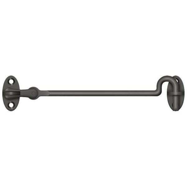 Deltana Cabin Swivel Hooks, 6" Oil Rubbed Bronze - CHK6U10B