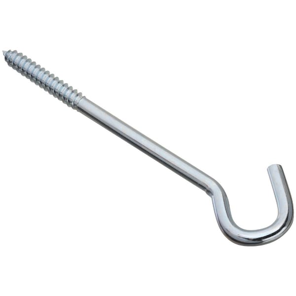 National 3/8 In. x 8 In. Steel Screw Hook - N220897