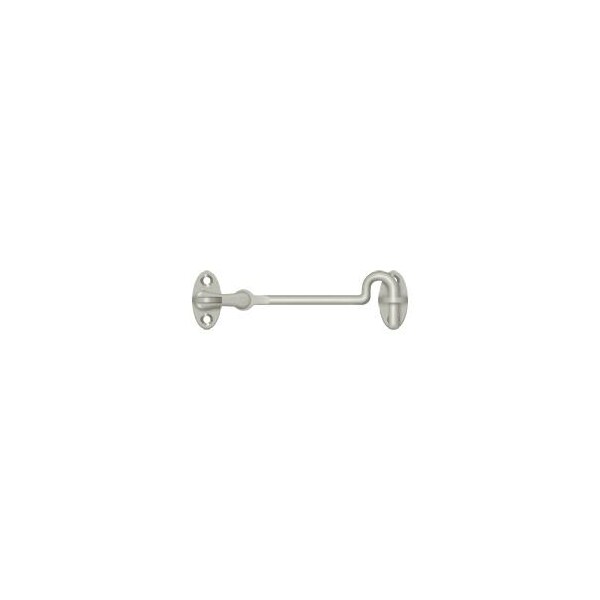 Deltana Cabin Swivel Hooks, 4" Satin Nickel - CHK4U15