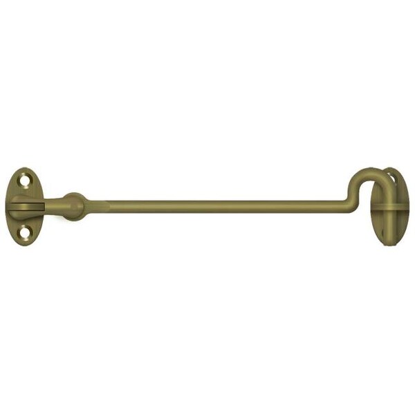 Deltana Cabin Swivel Hooks, 6" Antique Brass - CHK6U5