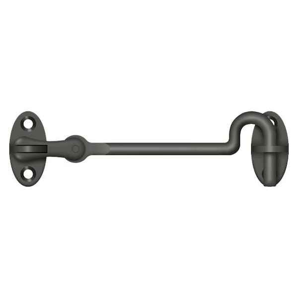 Deltana Cabin Swivel Hooks, 4" Oil Rubbed Bronze - CHK4U10B