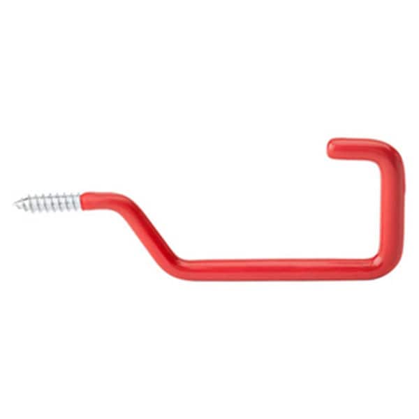 National Mfg Spectrum Brands Hhi 4.5 in. Red Vinyl Coated Screw Hooks - 206873