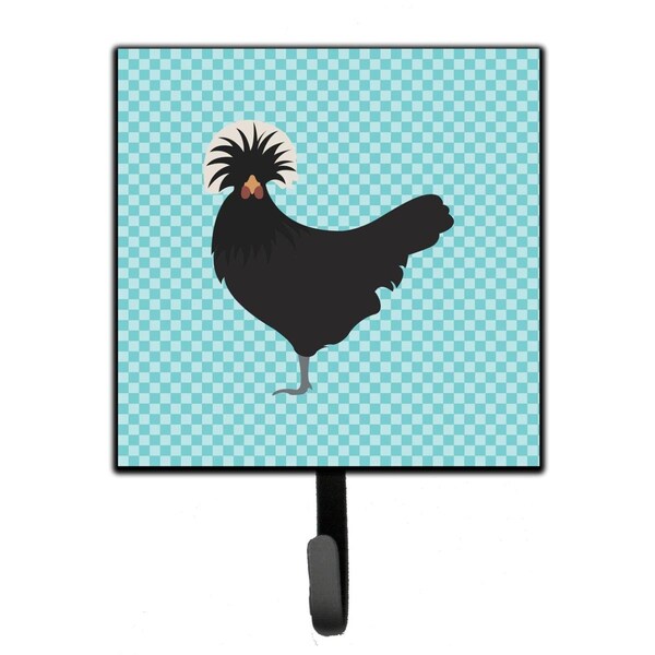Carolines Treasures Polish Poland Chicken Blue Check Leash or Key Holder - BB8008SH4