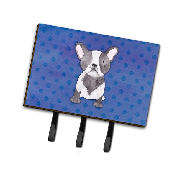Jensendistributionservices French Bulldog Polkadot Watercolor Leash or Key Holder - MI1712568