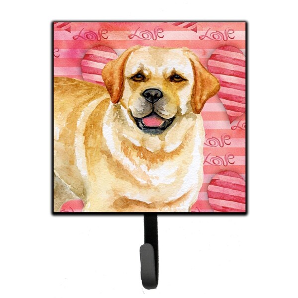 Carolines Treasures Golden Retriever Love Leash or Key Holder - BB9751SH4