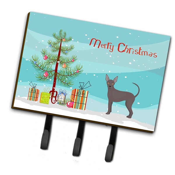 Carolines Treasures Abyssinian or African Hairless Dog Christmas Tree Leash or Key Holder - CK3438TH68