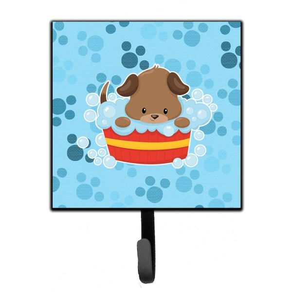 Carolines Treasures Puppy Taking a Bath Leash or Key Holder - BB7077SH4
