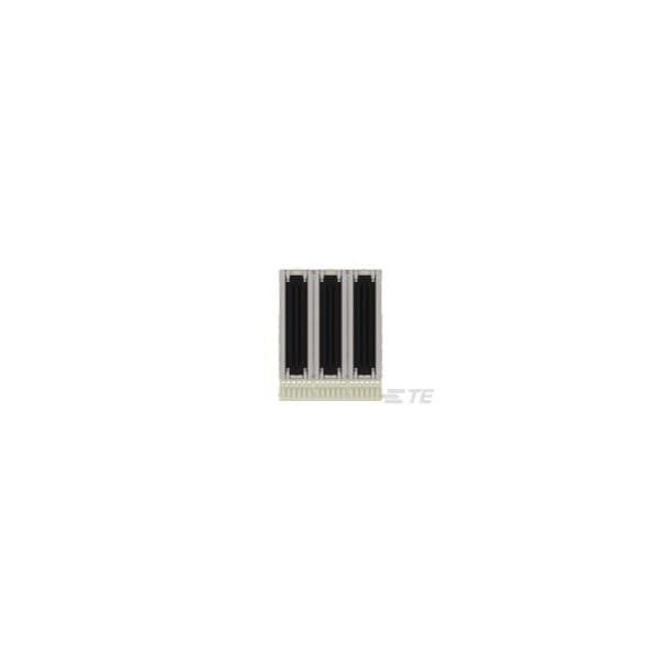 Ensamble receptáculo apilable ZQSFP+ 2x3 4LP HS - 2299924-2