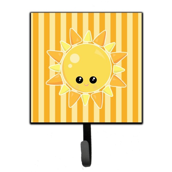 Jensendistributionservices Weather Sunshine Face Leash or Key Holder - MI1711414