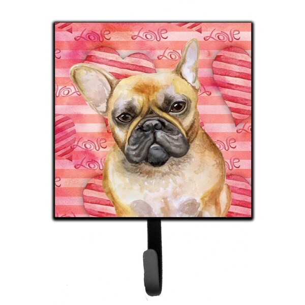 Carolines Treasures French Bulldog Love Leash or Key Holder - BB9775SH4