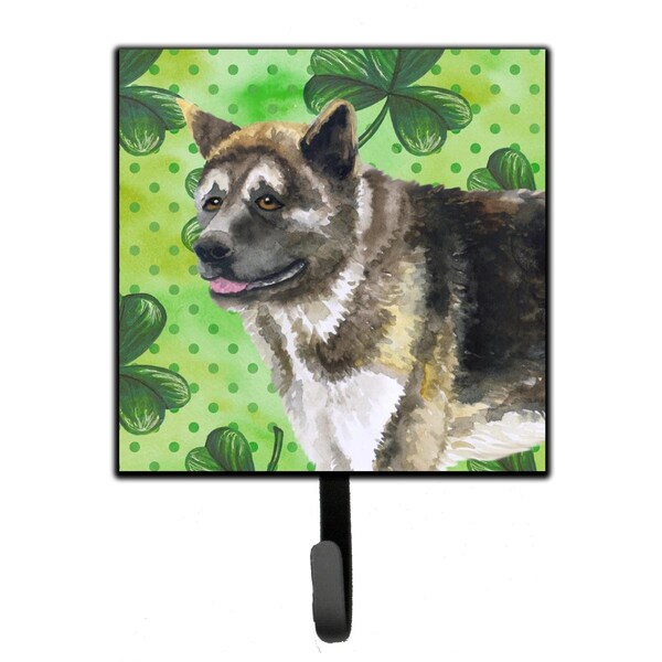 Carolines Treasures American Akita St Patricks Leash or Key Holder - BB9843SH4