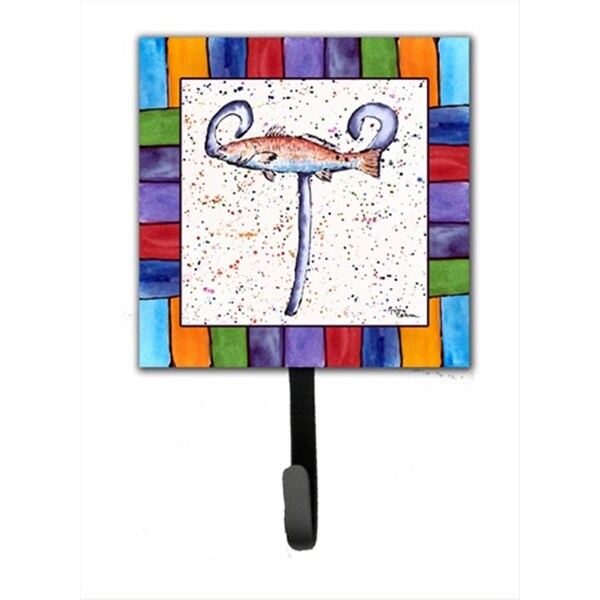 Carolines Treasures Beach and Seafood Leash Holder Or Key Hook - 8443-TSH4