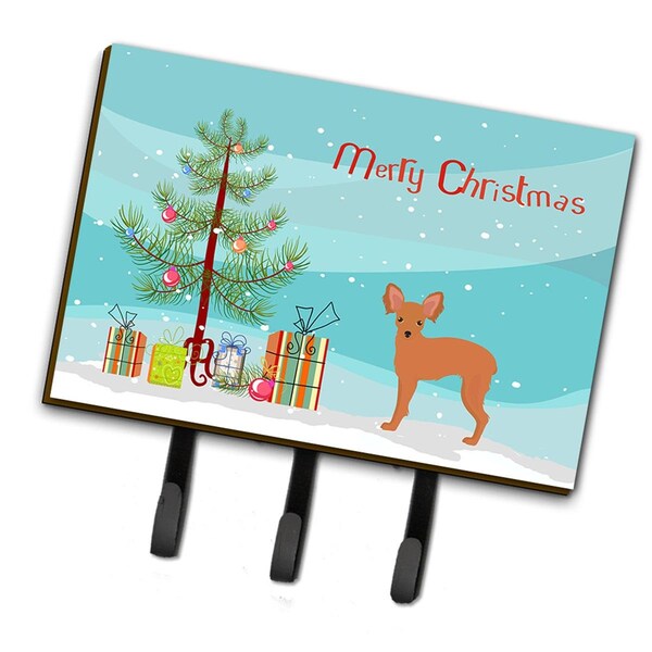 Carolines Treasures Russkiy Toy or Russian Toy Terrier Christmas Tree Leash or Key Holder - CK3484TH68