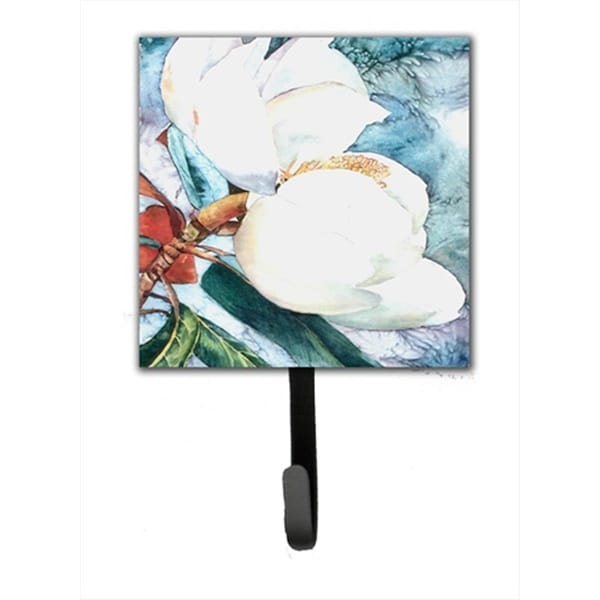 Jensendistributionservices Flower - Magnolia Leash Holder Or Key Hook - MI1707274