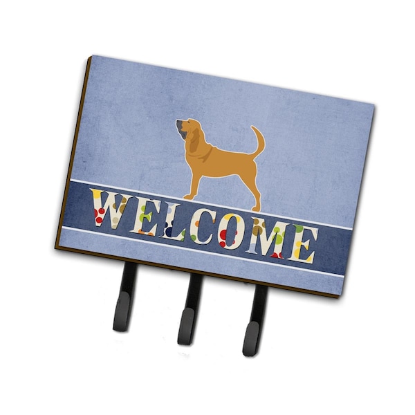 Carolines Treasures Bloodhound Welcome Leash or Key Holder - BB5488TH68