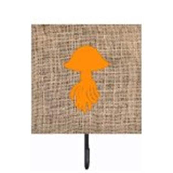 Carolines Treasures Jellyfish Burlap And Orange Leash Or Key Holder - BB1089-BL-OR-SH4