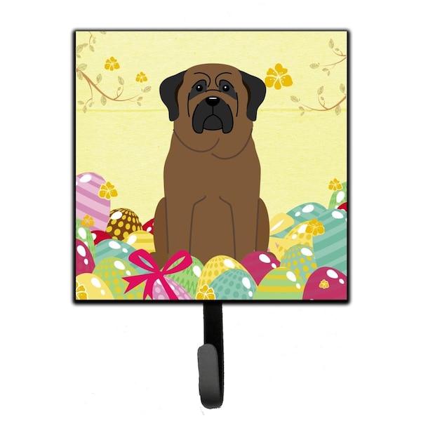 Carolines Treasures Easter Eggs Bullmastiff Leash or Key Holder - BB6084SH4