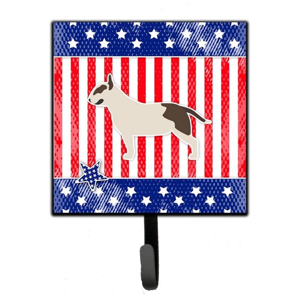 Carolines Treasures USA Patriotic Bull Terrier Leash or Key Holder - BB3378SH4