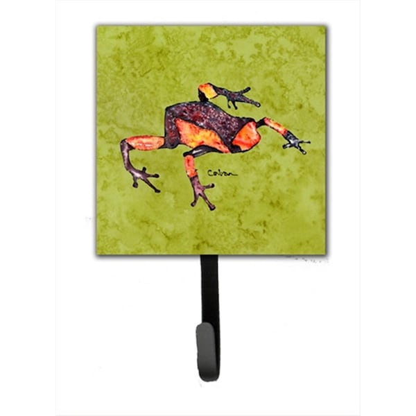 Carolines Treasures Frog Leash Holder Or Key Hook - 8689SH4