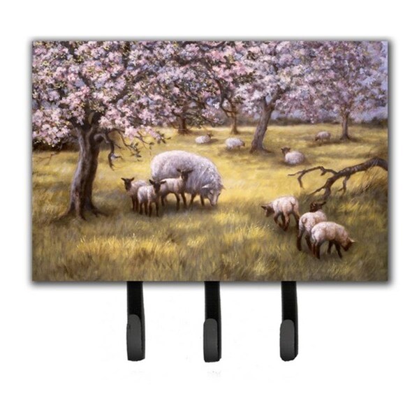 Jensendistributionservices Sheep by Daphne Baxter Leash or Key Holder - MI1715830