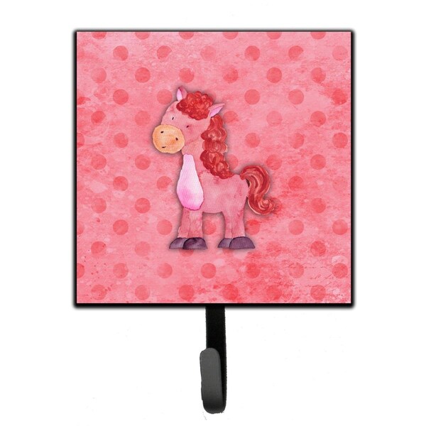 Carolines Treasures Polkadot Horse Watercolor Leash or Key Holder - BB7379SH4