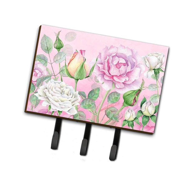 Carolines Treasures Rose Garden Leash or Key Holder - BB7447TH68