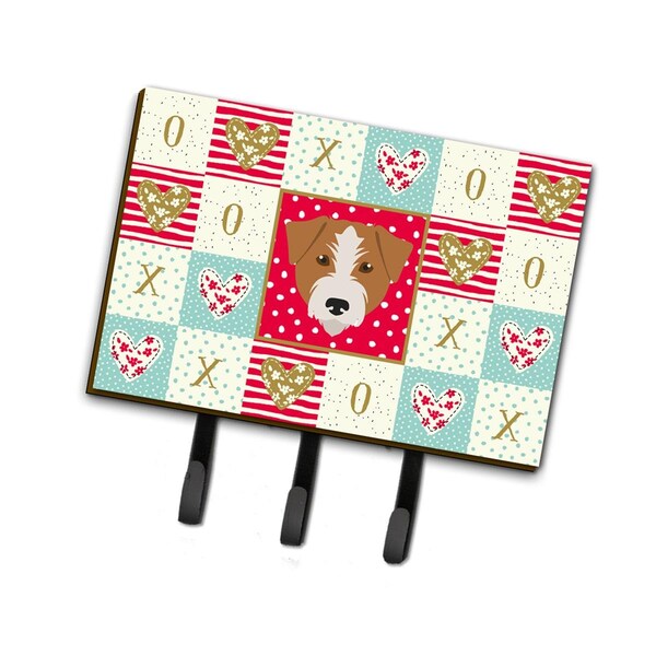 Carolines Treasures 6 x 2 x 9 in. Kromfohrlander Love Leash or Key Holder - CK5213TH68