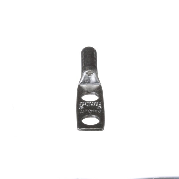 Terminal de compresión de cobre Panduit, 2 orificios, #4 Awg F - LCCX4-38D-L