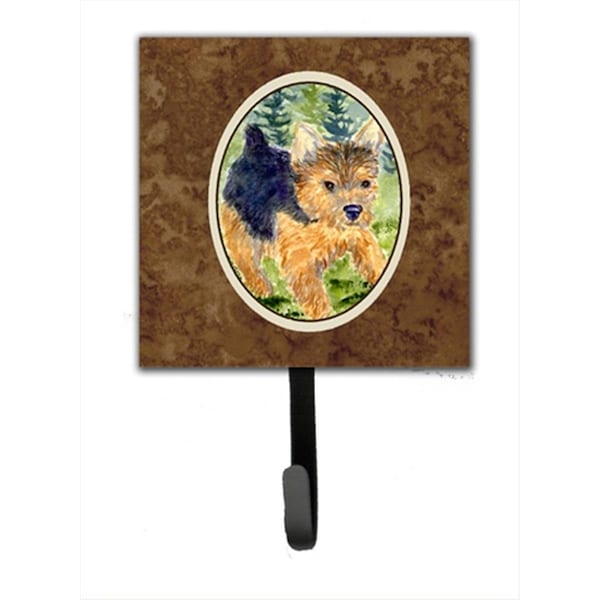 Jensendistributionservices 4.25 x 6 in. Norwich Terrier Leash Or Key Hook - MI1657577