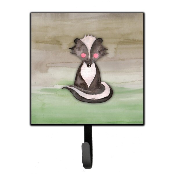 Carolines Treasures Badger Watercolor Leash or Key Holder - BB7440SH4