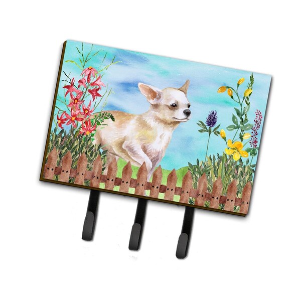 Carolines Treasures Chihuahua Leg up Spring Leash or Key Holder - CK1259TH68