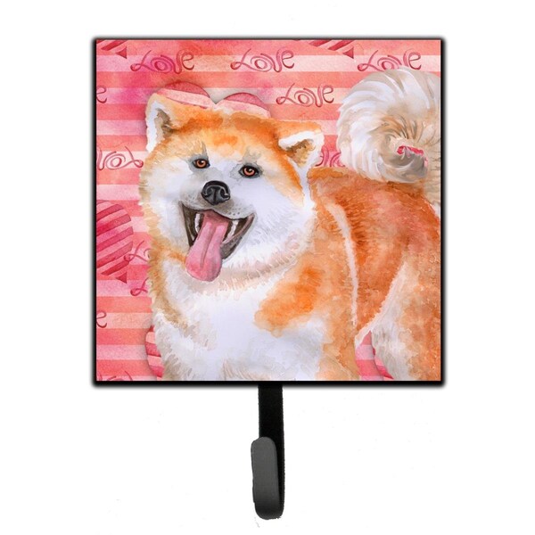 Carolines Treasures Akita Love Leash or Key Holder - BB9790SH4