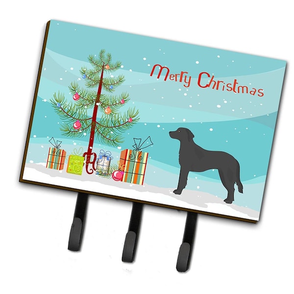 Carolines Treasures Black Goldador Christmas Tree Leash or Key Holder - CK3837TH68