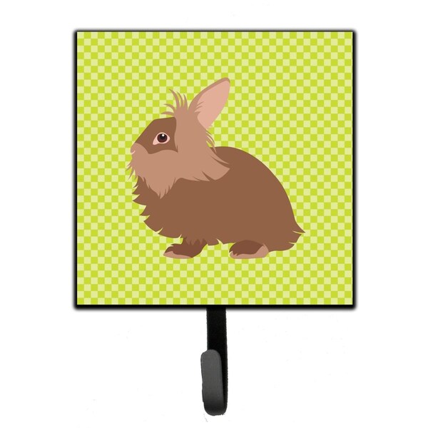 Carolines Treasures Lionhead Rabbit Green Leash or Key Holder - BB7786SH4
