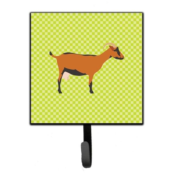 Carolines Treasures Carolines Treasures BB7714SH4 Oberhasli Goat Green Leash or Key Holder - BB7714SH4