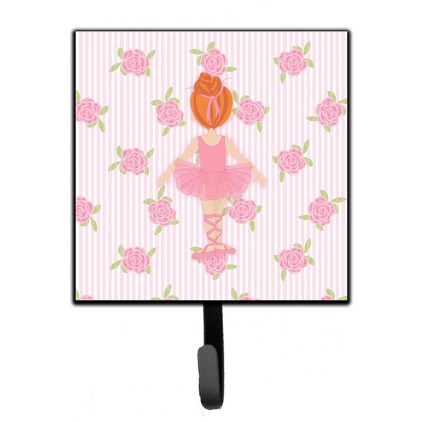 Carolines Treasures Ballerina Red Head Back Pose Leash or Key Holder - BB5163SH4
