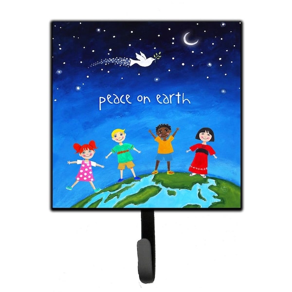 Carolines Treasures Peace on Earth Leash or Key Holder - VHA3039SH4