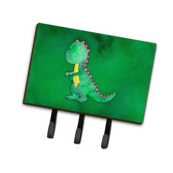 Carolines Treasures Carolines Treasures BB7401TH68 Tyrannosaurus Rex Watercolor Leash or Key Holder - BB7401TH68