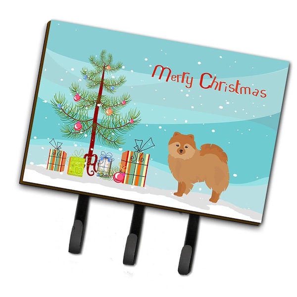 Carolines Treasures German Spitz Christmas Tree Leash or Key Holder - CK3456TH68
