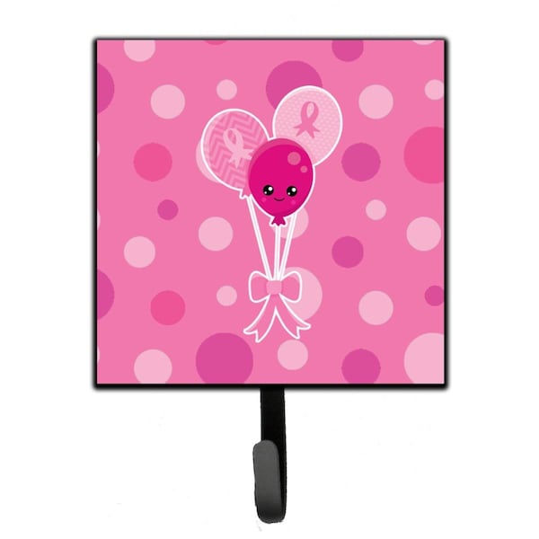 Carolines Treasures Breast Cancer Awareness Ribbon Balloons Leash or Key Holder - BB6979SH4