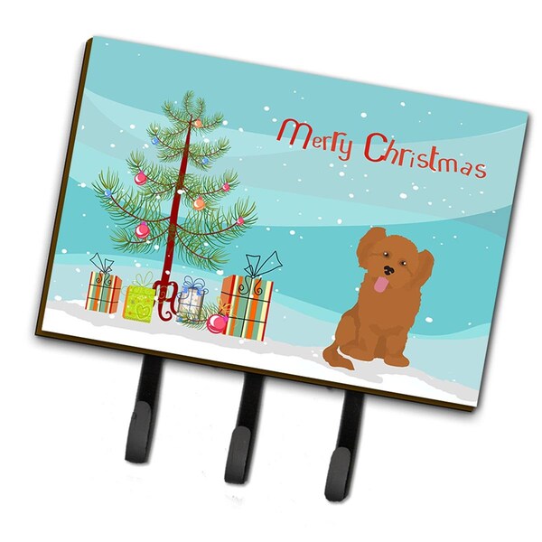 Carolines Treasures Shih Poo No.3 Christmas Tree Leash or Key Holder - CK3891TH68